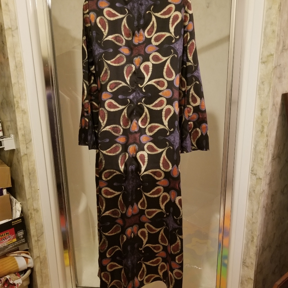 NWT size M, Zara printed maxi dress - Picture 2 of 6
